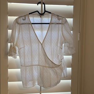 Madewell Short Sleeved Blouse